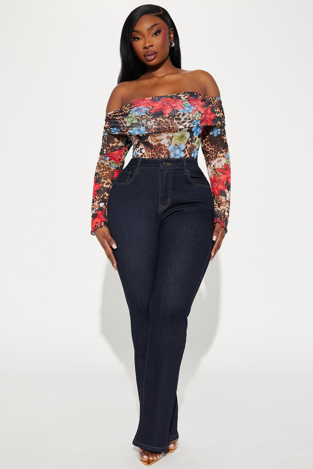 Amaya Sculpting Stretch Bootcut Jeans - Dark Wash