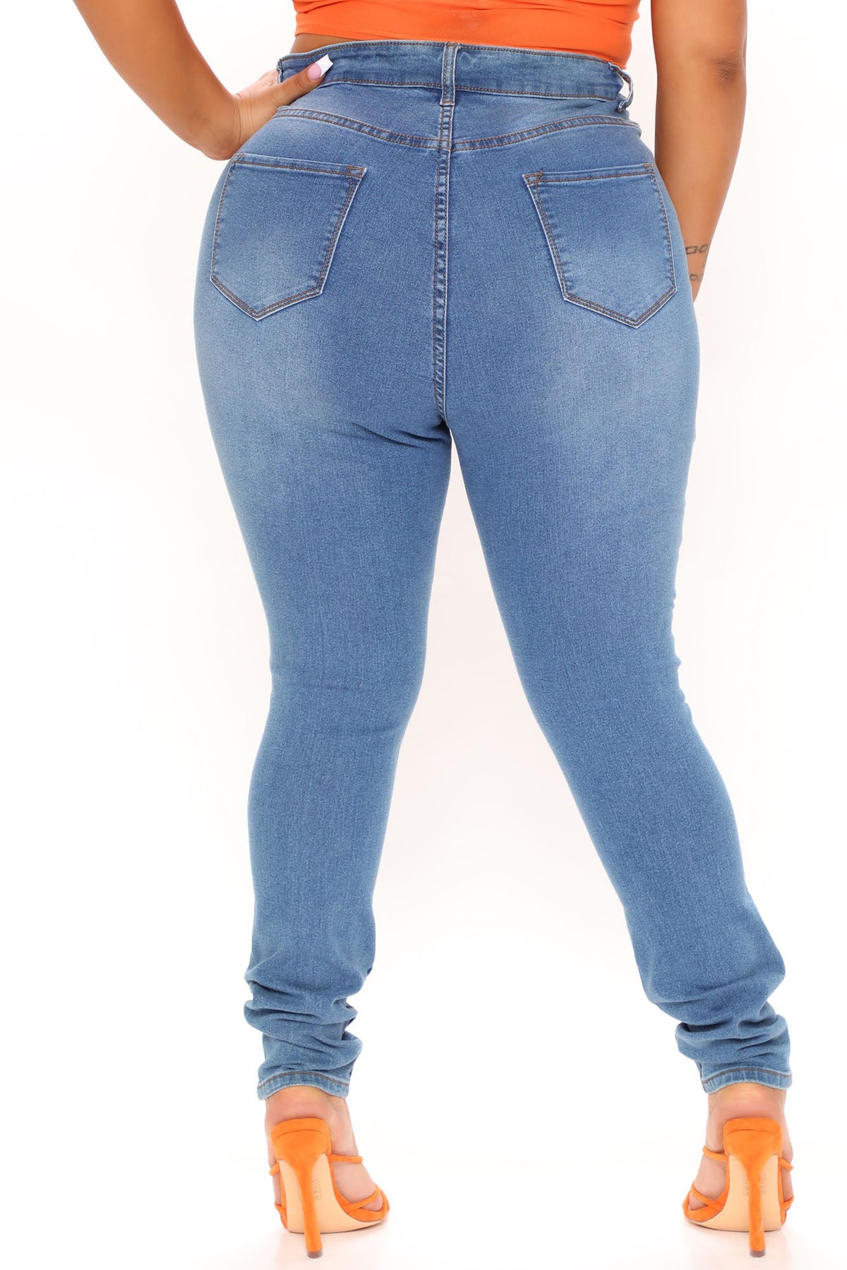 Supernatural High Rise Jeans - Medium Blue Wash