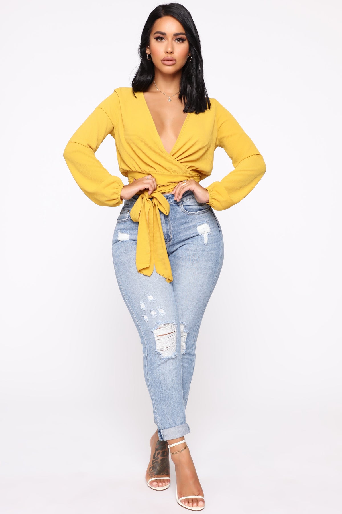 Keep Coming Back Boyfriend Jeans - Light Blue Wash