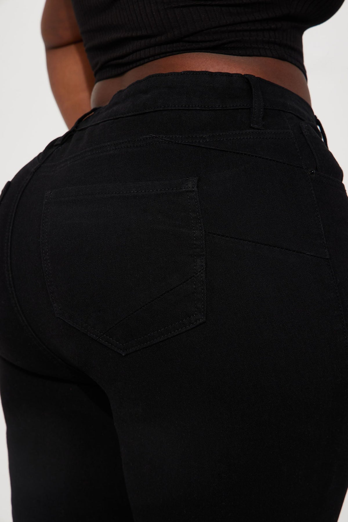 Toledo Sculpting Stretch Bootcut Jeans - Black