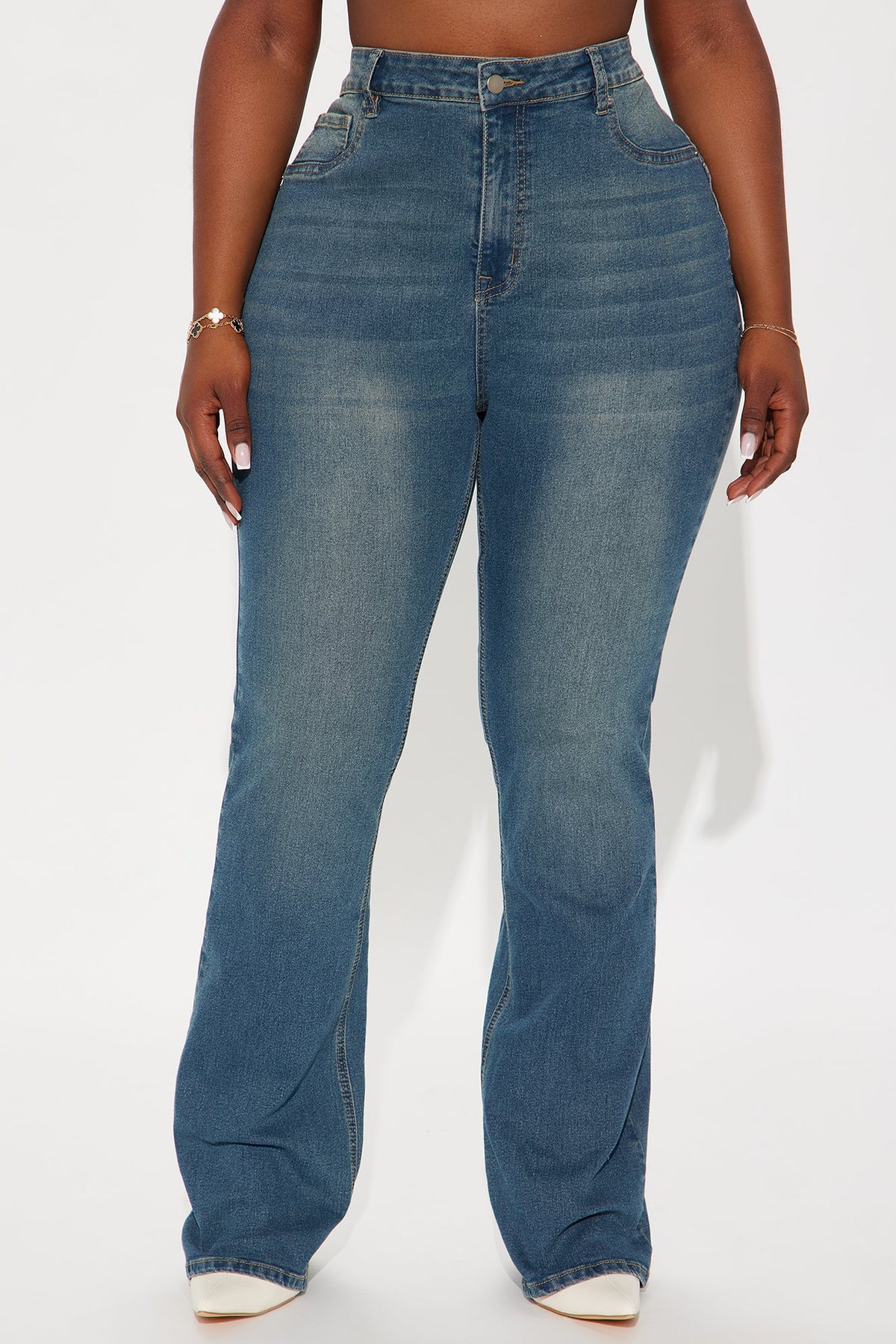 Tucson Booty Lifting Stretch Bootcut Jeans - Dark Wash