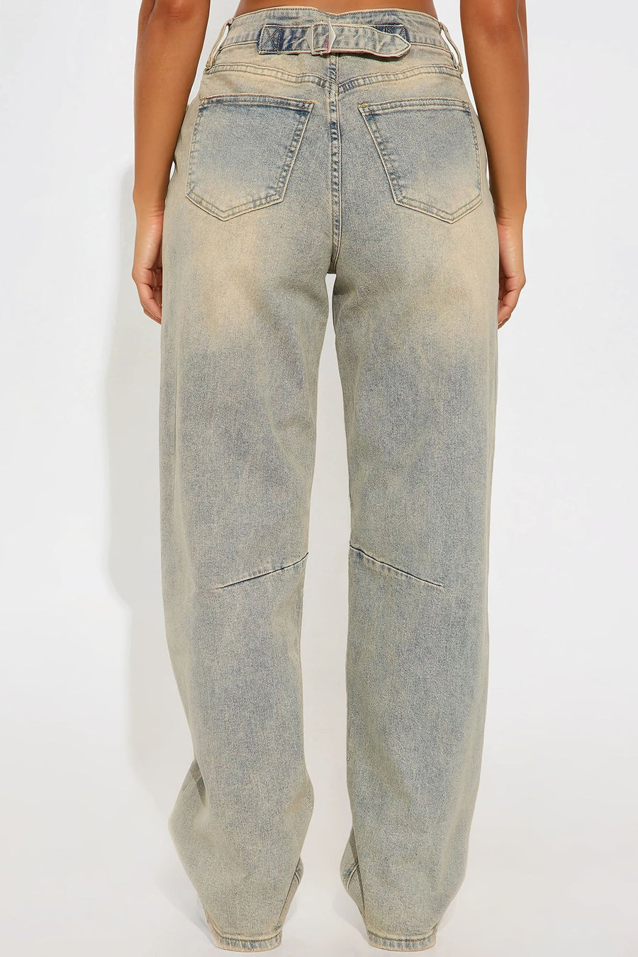 Always Pressed Baggy Jeans - Vintage Wash