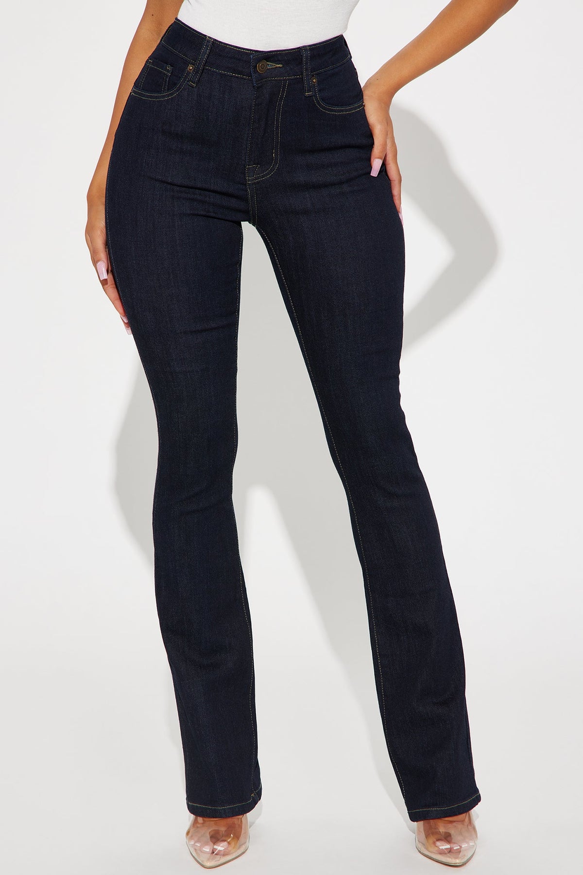 Amaya Sculpting Stretch Bootcut Jeans - Dark Wash
