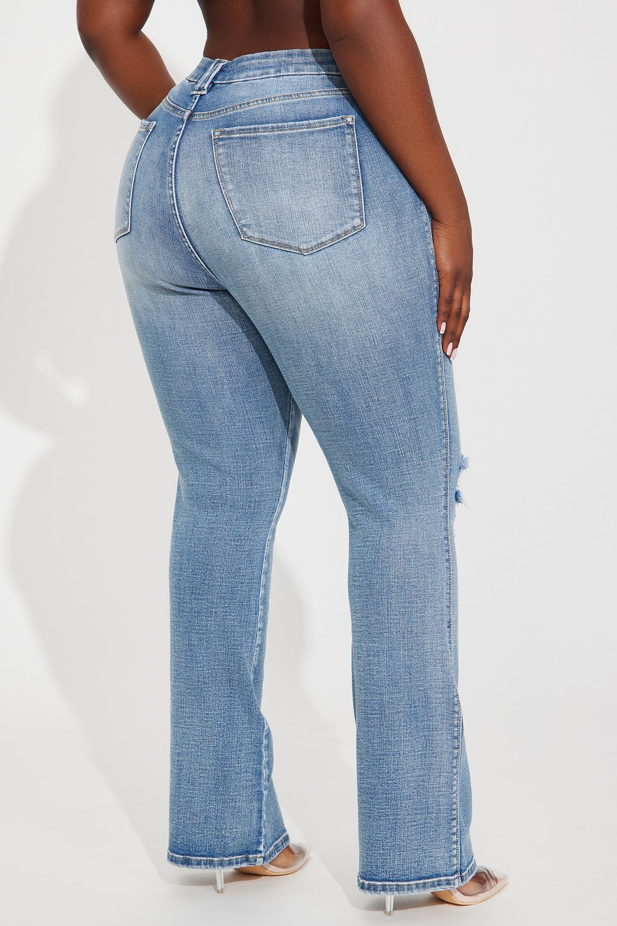 No Comparison Stretch Bootcut Jeans - Medium Wash