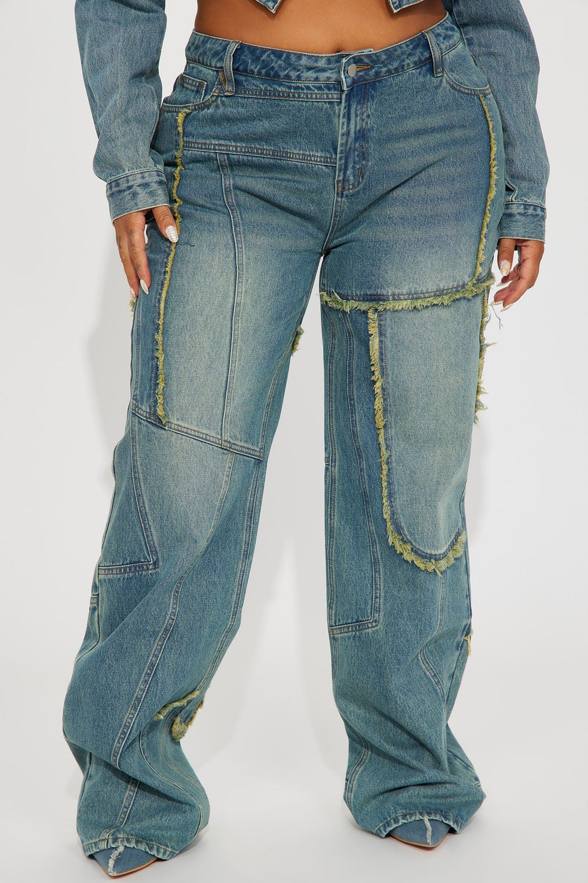 Belmont Baggy Tinted Jean - Medium Wash