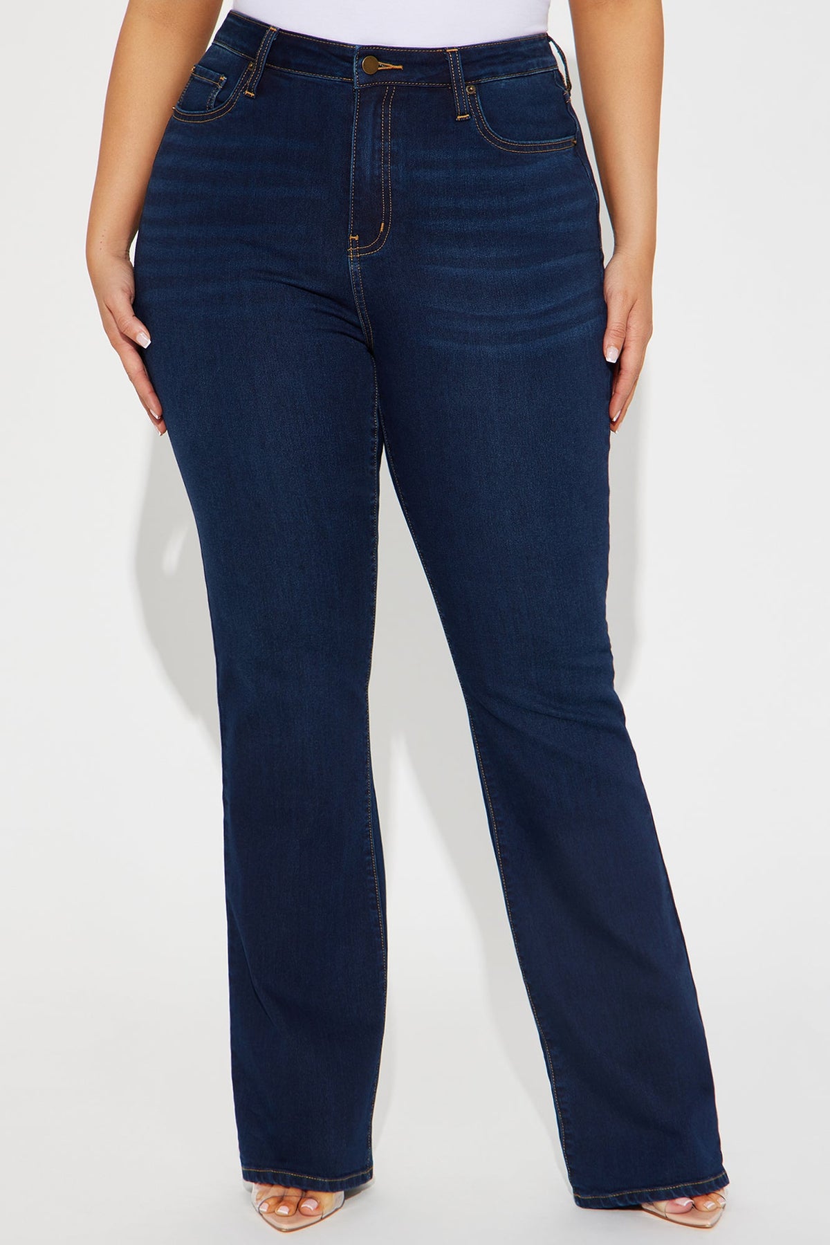 Flex Game Soft Stretch Bootcut Jeans - Dark Wash