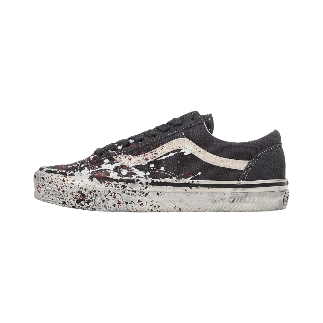 Vans Premium Old Skool 36 'Paint Splatter Charcoal Grey' (VN000D9RH91)