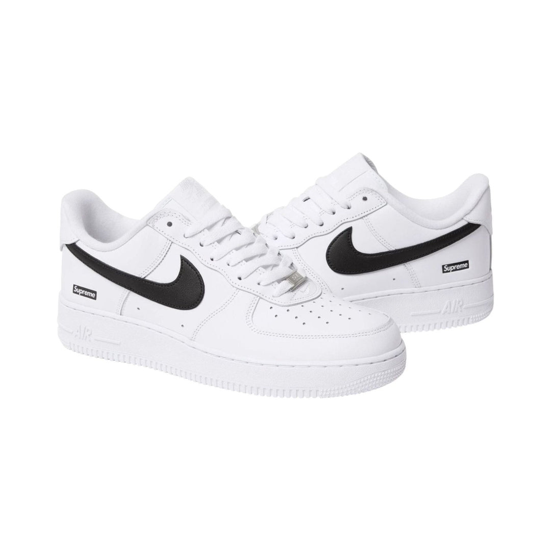 Nike Air Force 1 Low 'Supreme White Black' (CU9225-102)